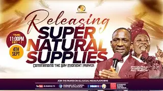 COMMANDING THE DAY RELEASING SUPERNATURAL SUPPLIES REBROADCAST. 05-09-2024