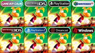 Rayman 2 The Great Escape | GBC vs DS vs PS1 vs N64 vs 3DS vs PS2 vs DC vs PC | Graphics Comparison