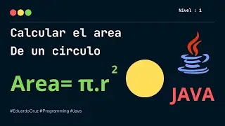 Calcular radio de un circulo Clase Math Java