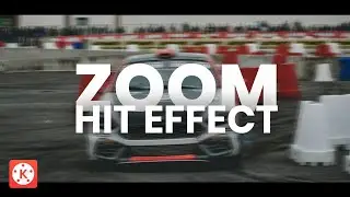 Cinematic Hit Zoom Effect in Kinemaster - Kinemaster Zoom Effect