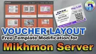 MikroTik: Change New Voucher Layout for Free in Mikhmon Server [Tagalog]