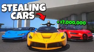 Robbing Every Car Dealership in GTA RP!