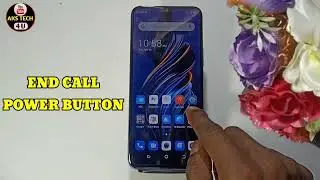 Tecno Spark 9T Main Power Button Se Call Cut Kaise Karen  End Call Setting tecno spark