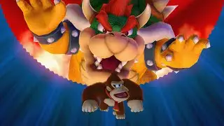 Mario Party 10 - Donkey Kong vs Mario vs Luigi vs Yoshi vs Bowser - Chaos Castle