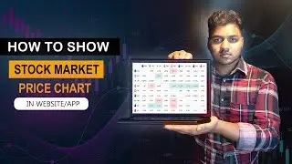 How to show stock market trading chart in website/application | With practical demo | CodePrime