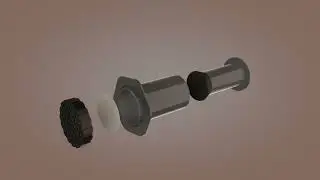 Aeropress b-roll (blender 3D)