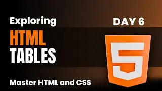 Exploring HTML Tables: Layouts, Captions, and Advanced Properties 📊 HTML Table Project  