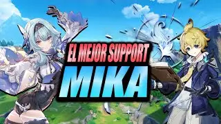 MIKA el mejor SUPPORT FISICO (ESTA ROTO) Genshin Impact 3.5