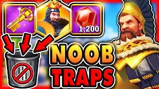 What Are Noob Traps in Rise of Kingdoms? AVOID MISTAKES!