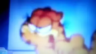 Garfield is naked