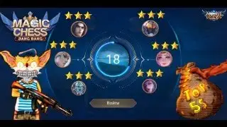 МОБАЙЛ ЛЕГЕНД, МАГ. ШАХМАТЫ ТОП 6 ОРАНЖЕВЫХ ГЕРОЕВ ПО 3 ЗВЕЗДЫ / MOBILE LEGENDS MAGIC CHESS 5 GOLD