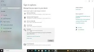 How to quickly change change account password on Windows 10