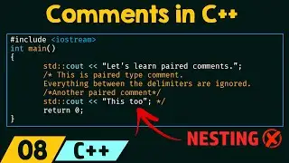 Comments in C++