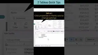 3 Tableau Quick Tips 