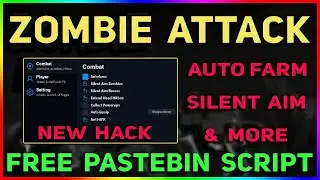 Roblox Zombie Attack Script - Auto Attack | Silent Aim | Big Head Hitbox | Auto Equip & More