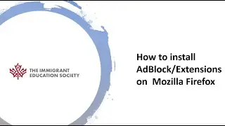 NICO: Installing Adblocker on Mozilla Firefox