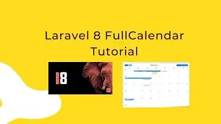 Laravel 8 FullCalendar Tutorial