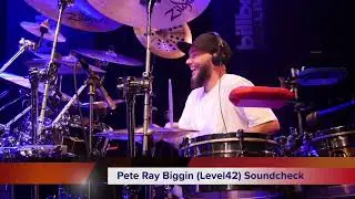 Pete Ray Biggin (Level 42) - Soundcheck - Billboard Live Osaka