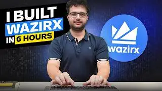 I coded WazirX in 6 hours | How to Build a Centralised Exchange