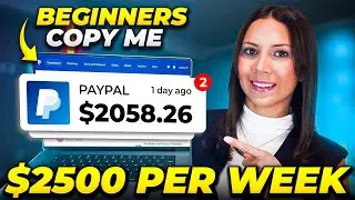 Laziest Way to Make Money Online for Beginners($2500/WEEK)