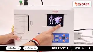 MEDILIVE | ECG MACHINE THREE CHANNEL ECG300G