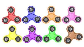 Learn Colors and Numbers with Fidget Spinner. Aprende los colores y los números con Fidget Spinner.
