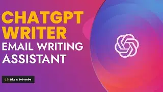 ChatGPT Writer Email Writing Assistant! Email Replies using ChatGPT? New Extension!