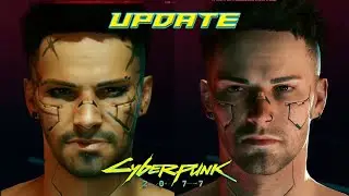 MALE CHARACTER CREATION CYBERPUNK 2077  UPDATE PATCH 1.5