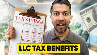 LLC Taxes & Tax Benefits EXPLAINED By A CPA - How Does An LLC SAVE Taxes?