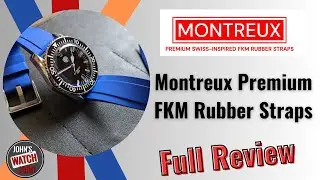 Montreux Premium FKM Rubber Watch Straps. Full Review .