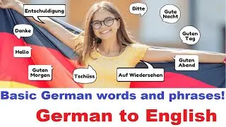 Basic German words and phrases | Easy German | Learn German