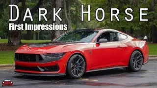 2024 Ford Mustang Dark Horse - First Impressions! (VERY GOOD)