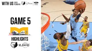 Memphis Grizzlies Highlights vs Los Angeles Lakers | Game 5