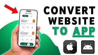 Convert Website to App Without Coding! (Android & iOS) 📱