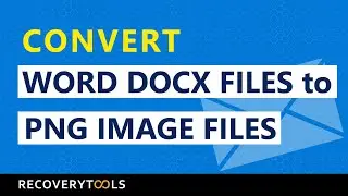 Convert Word DOCX to PNG | Change DOC to Image