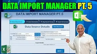 How To Import Multiple Excel Files Into A Single Destination In One Click [Import Mgr. Pt 5]