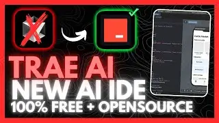 Trae IDE: 100% FREE AI Agentic IDE - BEATS Cursor + Windsurf! FREE API! (Opensource)