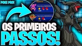 O QUE FAZER INÍCIO DE GAME! 😎😎 POKETIBIA MOBILE E PC 2024 POKE PRO2! EVENTO A TARDE!