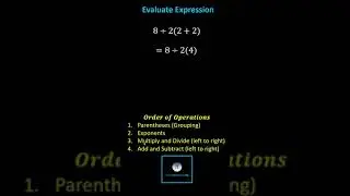 Common Error: Simplify an Expression Using the Order of Operations