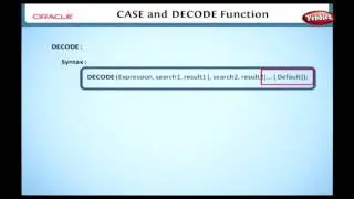 Learn Oracle | Using Case Function, Decode Function in SQL