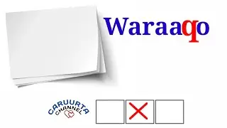 barashada Somaliga ( Fasalka Kowaad) Casharka 14aad|| 2022