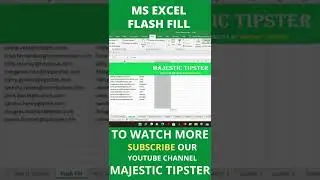 10 EXCEL Features every analyst should know | FLASH FILL #SHORTS