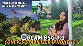 Kamera Android Setara iPhone 15🔥 Review GCAM BSG 8.1 Configs Stabilizer Ultrawide