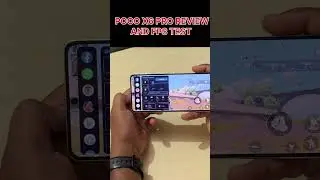 POCO X6 PRO 120 FPS TEST AND REVIEW💀🫡. #pocox6pro #ytshorts #shorts #120fps #pubg #bgmi