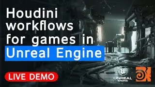 Houdini for Games in Unreal Engine - Webinar with Grayson Cotrell