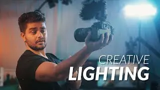 Creative and Cinematic Lighting For YouTube Videos! (Aputure LED Light)