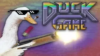 ABSOLUTE CHAOS!! | Duck Game w/ Friends #1