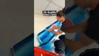 3D-Graffiti Painting for RedBull & Pepsi