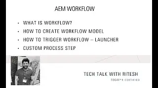 13. Adobe Experience Manager (AEM) Tutorial -  Workflow - Part - 2