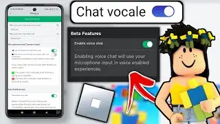 Come ottenere la chat vocale di ROBLOX (SENZA ID) Chat vocale su Roblox per minori di 13 anni